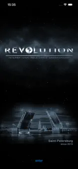 Стартовый экран POLE.REVOLUTION